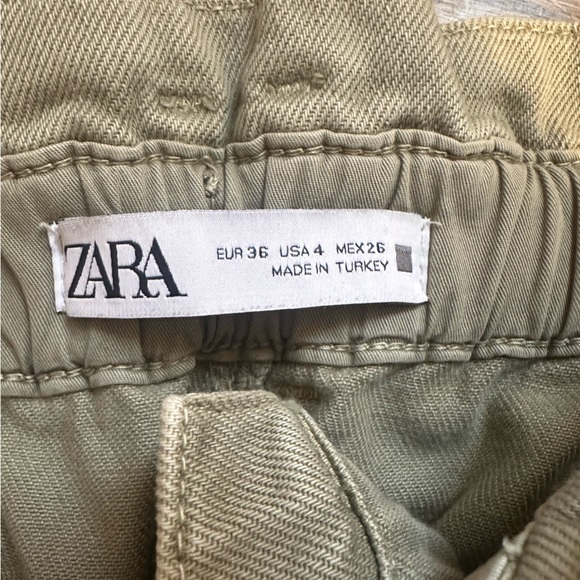 Zara Paperbag Waist Jeans - Picture 3 of 6